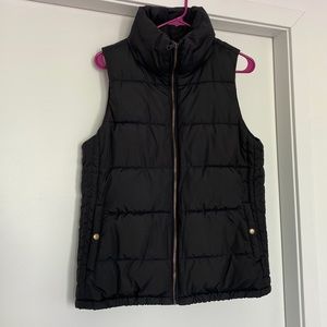 Old Navy Black Puffer Vest